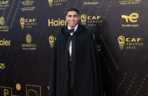 Afrika’da yılın futbolcusu Achraf Hakimi