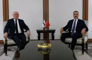 Bakanı Fidan, AGİT Genel Sekreteri Sinirlioğlu’nu kabul etti