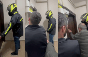 77 yıl hapis cezasıyla aranan firari şahıs, kurye kılığındaki polisin ’Yemek siparişi getirdim’ sözleriyle yakalandı