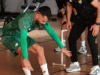 Bursaspor sabah antrenmanında kuvvet çalıştı