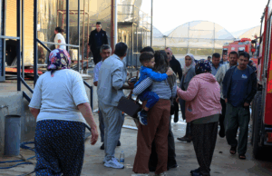 Sandalye üretim atölyesi alev alev yandı