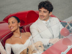 Formula 1’in ünlü pilotu Charles Leclerc masalsı bir düğünle dünyaevine girdi