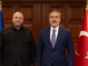 Dışişleri Bakanı Hakan Fidan, Ulusal Güvenlik ve Savunma Konseyi Sekreteri Umerov ile görüştü