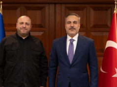 Dışişleri Bakanı Hakan Fidan, Ulusal Güvenlik ve Savunma Konseyi Sekreteri Umerov ile görüştü