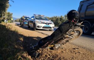 İznik-Orhangazi Yolunda Motosiklet Kazası