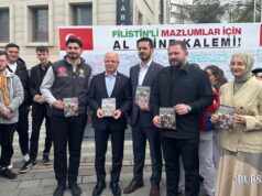 Osmangazi’de Filistin İçin Duygu Panosu