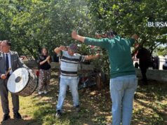 İznik’te Erik Bereketi Davul Zurnayla Kutlandı
