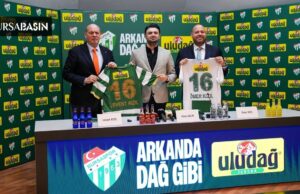 Uludağ İçecek’ten Bursaspor’a 40 yıllık destek sürüyor