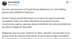 Başkan Enes Çelik’ten Özer Matlı’ya destek: “Esas operasyon itibar suikastçılarına yapılmalı!”