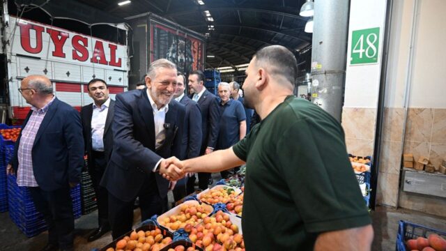 Burkay’dan Bursa Kent Hali’ne Yakın Takip Mesajı