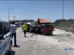 Bursa Otoyolunda Feci Kaza: 1 Ölü, 1 Yaralı