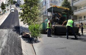 MUDANYA’DA YOLLAR YENİLENİYOR