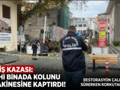 Bursa’da Restorasyonda Feci Kaza: İşçi Kolunu Makineye Kaptırdı!