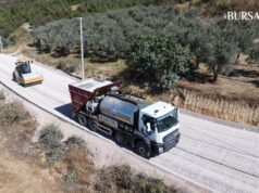Kestel’de 4 mahallede yollar yenilendi